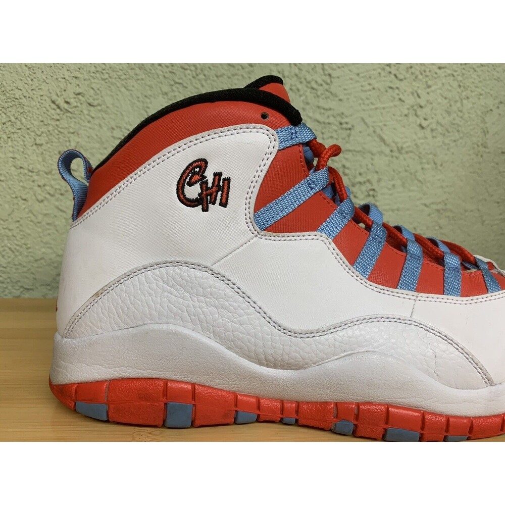 Nike Air Jordan 10 X Retro Chicago Flag Size 12.5. 310805-114 2016 - Picture 2 of 11
